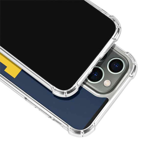 University of Michigan M Logo iPhone 14 Pro Clear Case